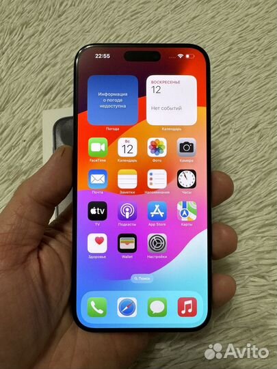 iPhone 15 pro max 1tb nanosim+ esim 13 циклов