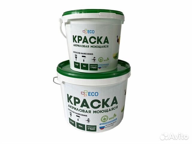 Краска ECO моющаяся оптом