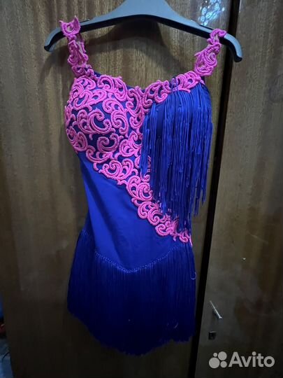 Платье для бальных танцев латина ю1