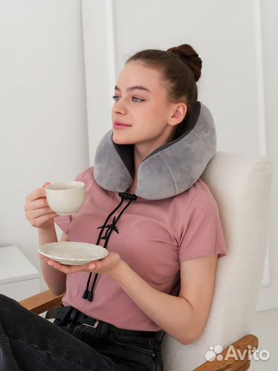 Подушка на шею для путешествий