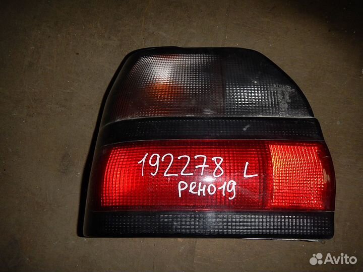 Фонарь задний левый, Renault (Рено) -19 (92-96)