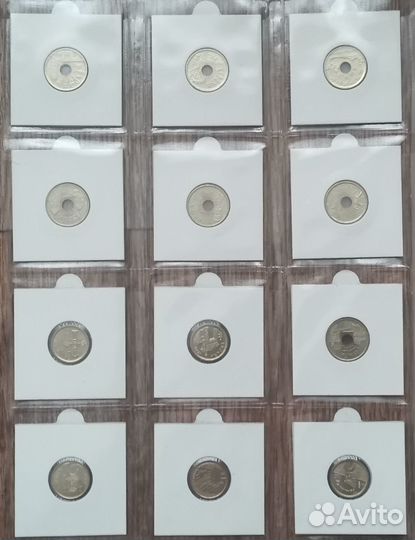 Набор 5 и 25 песет 