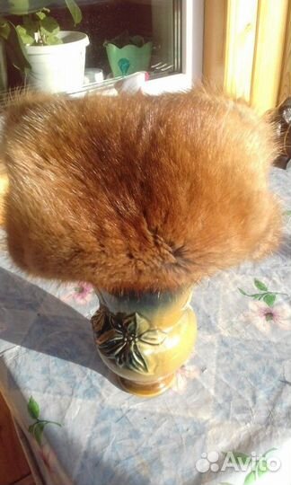 Шапка обманка ондатра