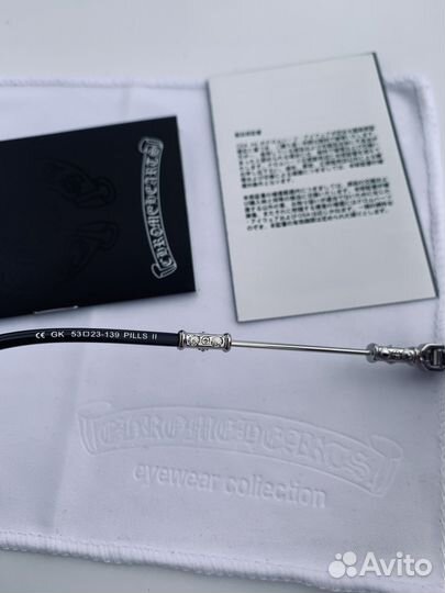 Очки Chrome Hearts Pills 2 прямоугольные