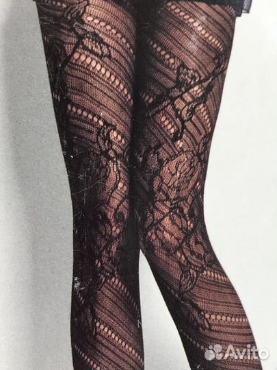 La Perla Оригинал Колготки ажурные Чёрные Новые