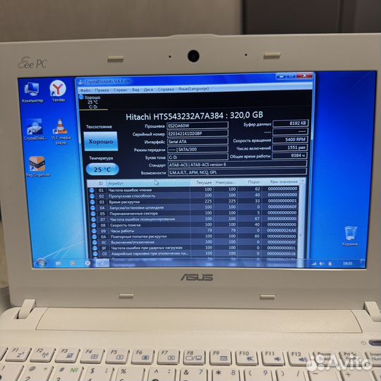 Ноутбук Asus eee pc