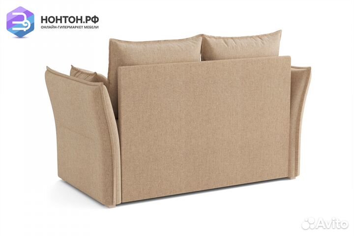 Диван 2-х местный Бруклин темно-бежевый