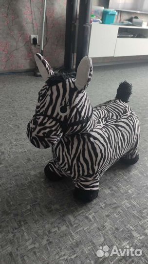 Игрушка Зебра прыгун