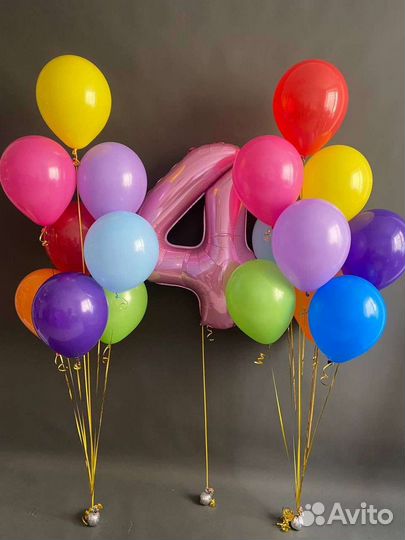 Воздушные гелиевые шары с доставкой