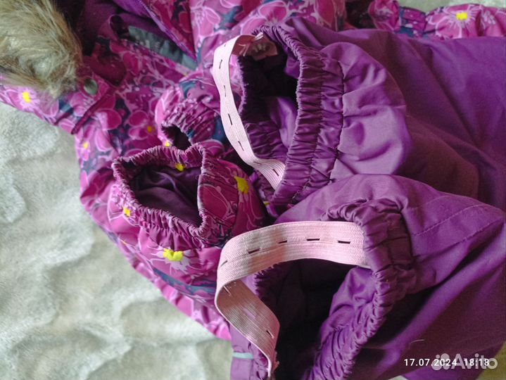 Зимний костюм для девочки 110 -116