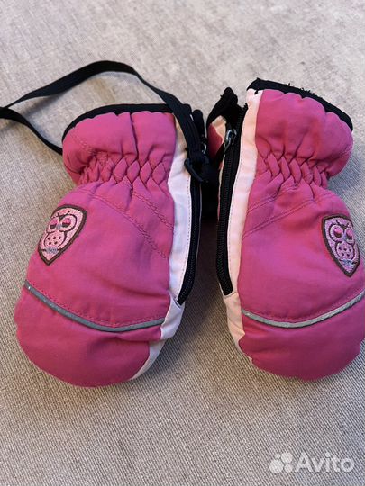 Варежки непромокаемые детские