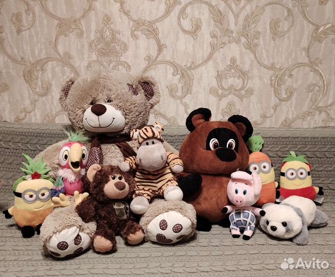 Мягкие игрушки пакетом