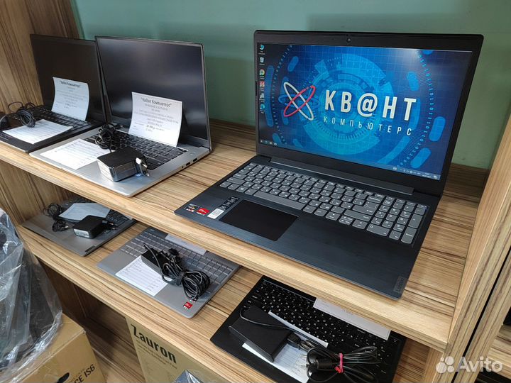 Мощный ноутбук Lenovo Ryzen 5 3500U на гарантии