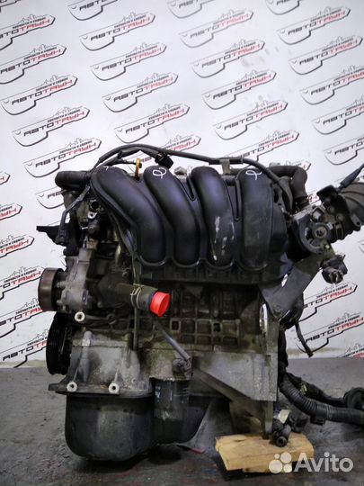 Двигатель toyota pontiac 1ZZ-FE. voltz will VS wish. ZZV50 ZZV50G ZZW30 впуск пластик заслонка механ