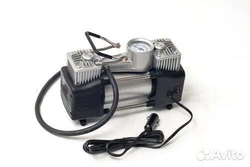 Компрессор 2х поршневой, в кейсе