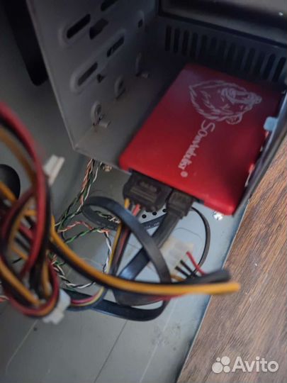 Системный блок CPU Core 2 duo e6600/озу 7gb/SSD128