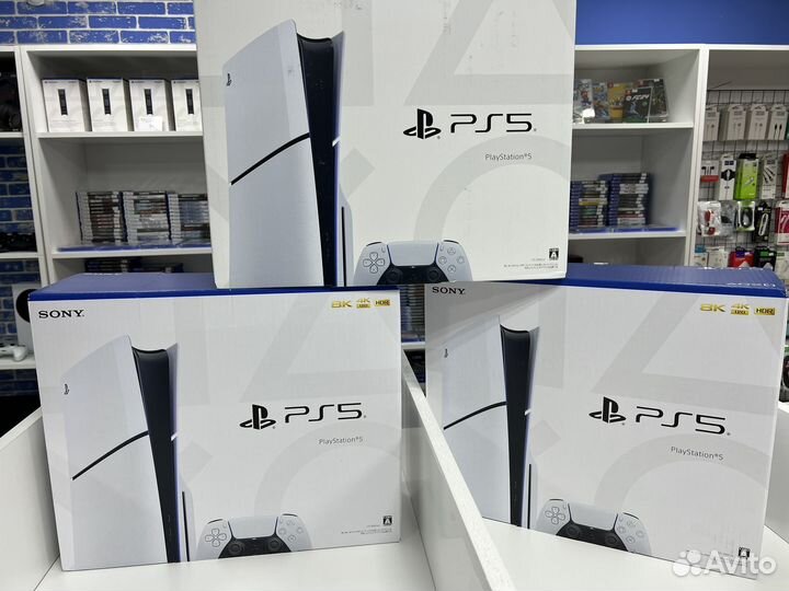 Sony PlayStation 5 Slim с дисководом, Новая