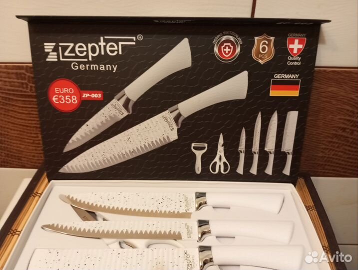 Набор ножей zepter Германия подарок