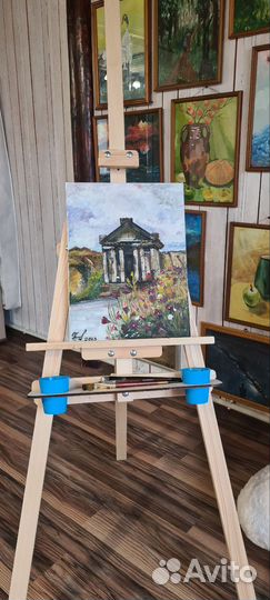 Картина маслом на холсте пейзаж