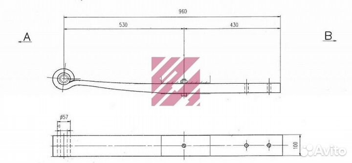 Полурессора ROR