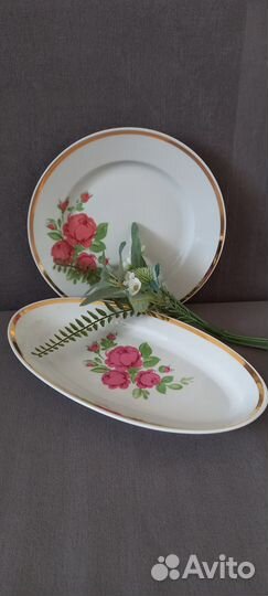 Посуда (тарелки, блюдо) из СССР (винтаж)