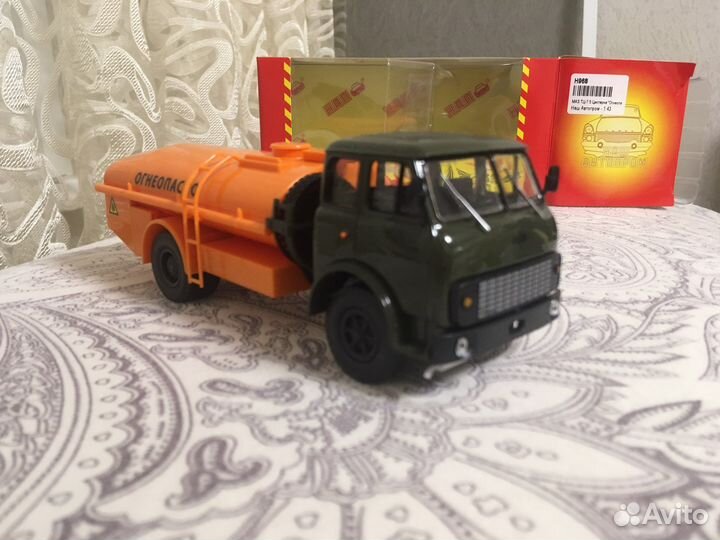 Модель 1/43 маз-5334 тз-7,5 наш автопром