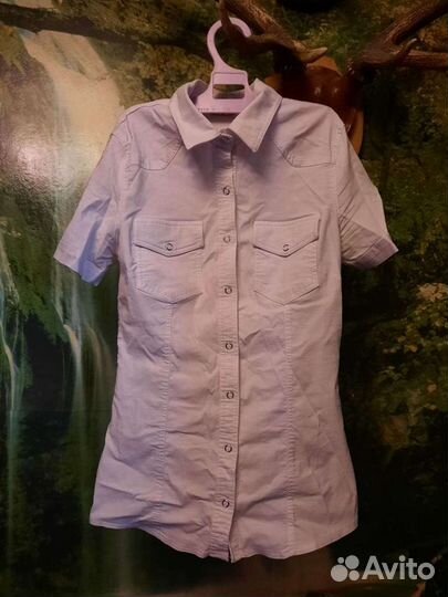 Блузка для девочки школьная