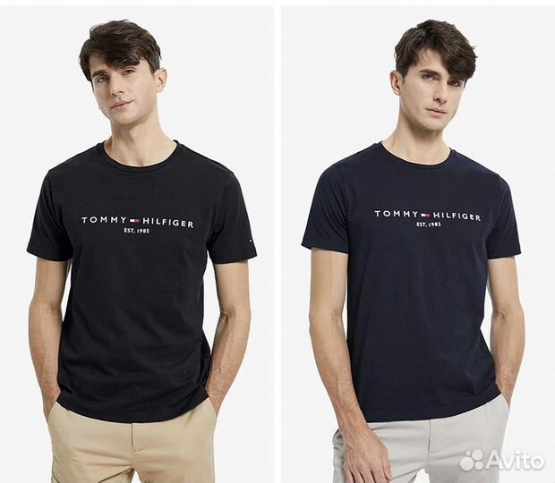 Футболка мужская tommy hilfiger M,L,XL оригинал