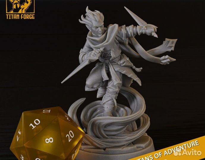Фигурки героев для DnD Titans of Adventure