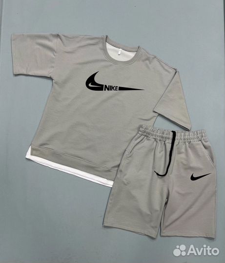 Летний костюм Nike шорты+футболка