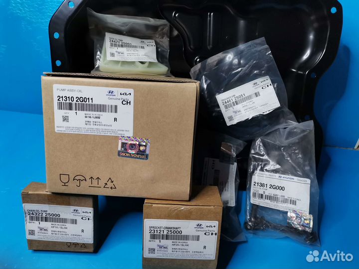 Комплект замены насоса G4KE на G4KD 21310-2G011