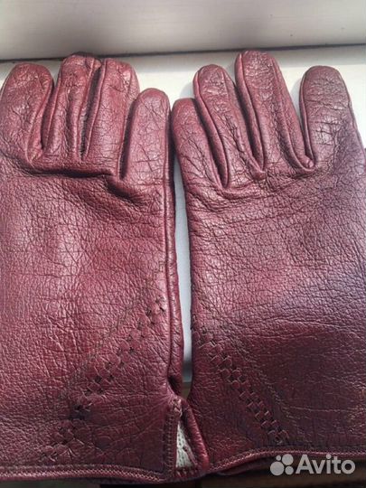 Перчатки женские натуральная кожа 9