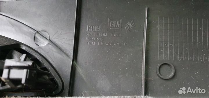 Обшивка двери задней левой Chevrolet Orlando 2011