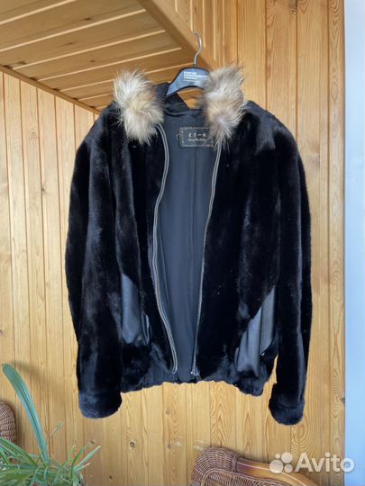 Шуба норковая и бобровая