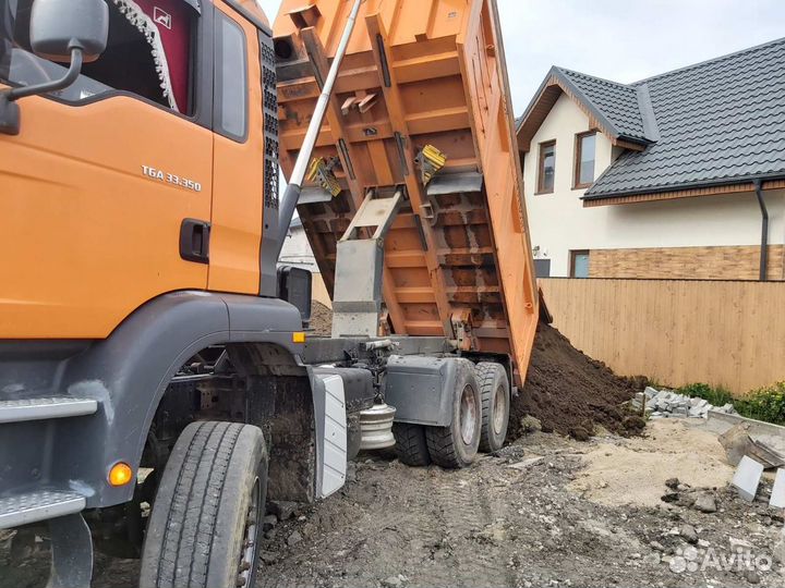 Плодородный грунт с доставкой, чернозем