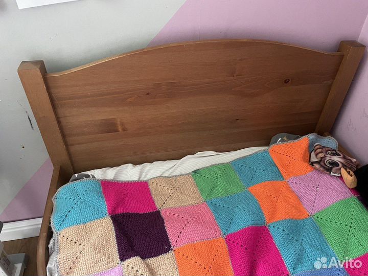 Детская кровать IKEA Лексвик