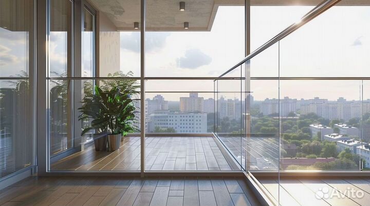 Стеклянные перила и ограждения от производителя