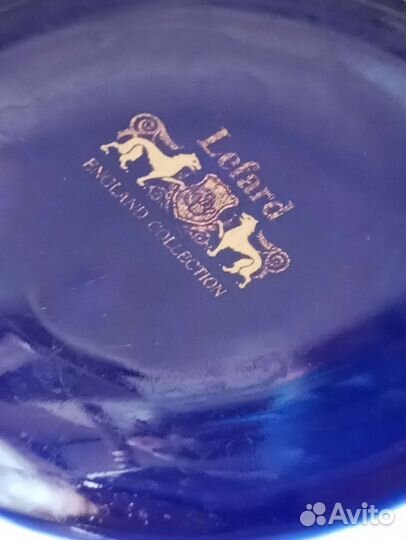 Ваза для фруктов, конфетница, сухарница Кобальт