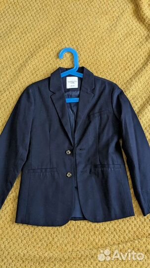 Пиджак школьный для мальчика 128