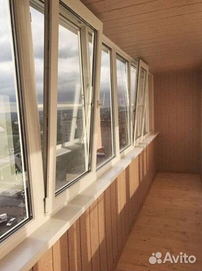 Окна на балкон лоджию