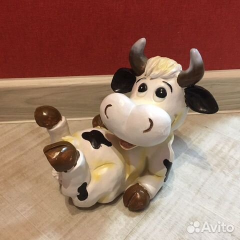 Копилка керамическая Корова