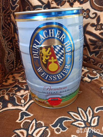 Банка(бочонок) из под пива 5 л