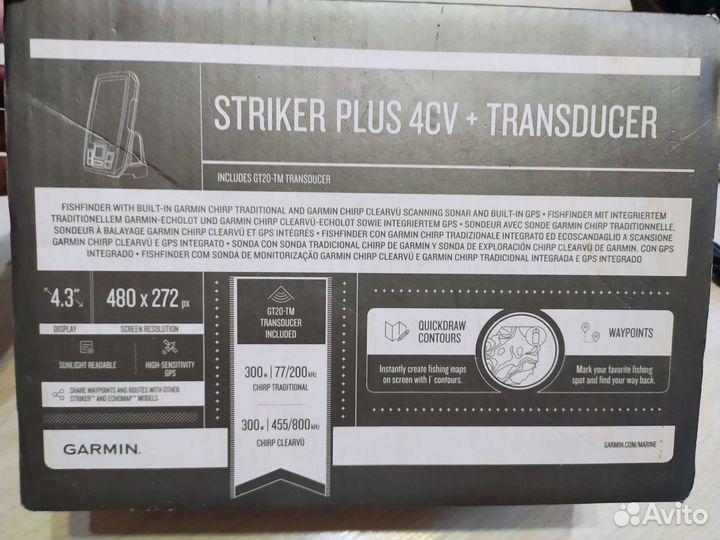 Garmin striker plus 4cv
