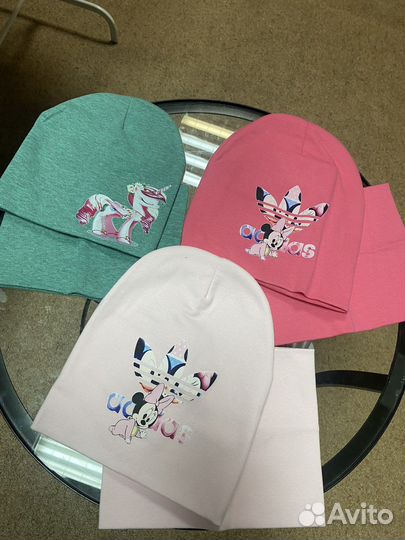 Детские шапки. Комплект. Шапка снуд