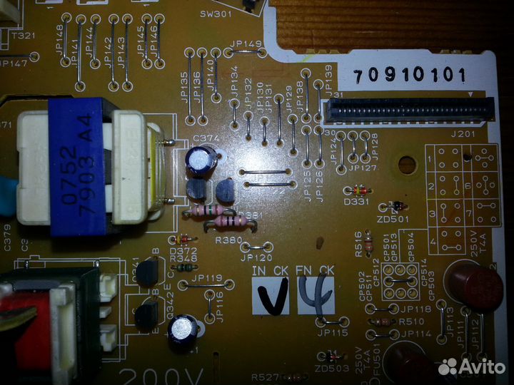 Плата DC-контроллера HP LJ 3050/3052/3055(RM1-3403