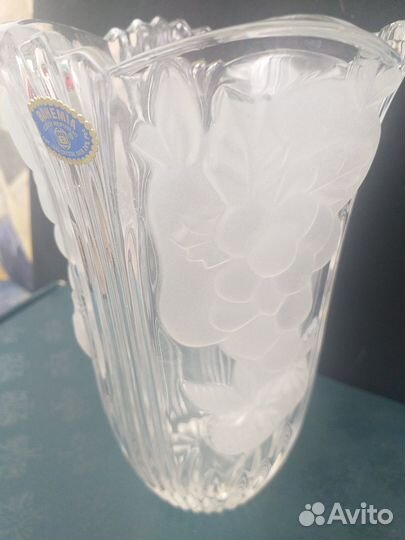 Ваза для цветов Crystal Bohemia 16см