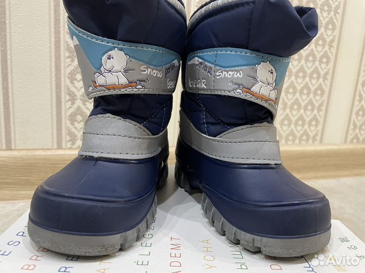 Утепленные сапожки Kapika