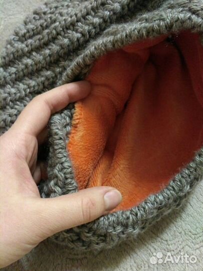 Комплект шапка+снуд