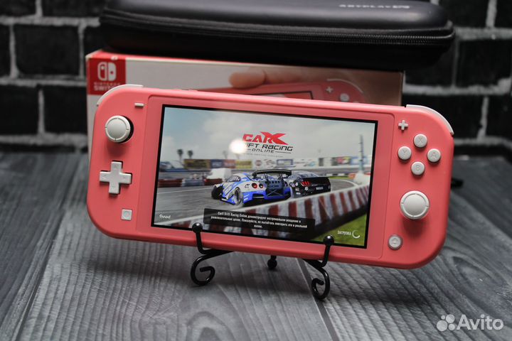 Nintendo switch lite 128гб прошитая