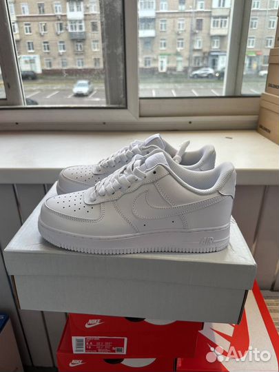 Nike air force 1 low white legit,на руках